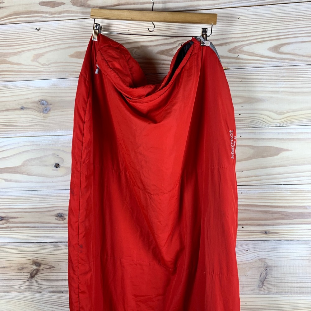 Marmot NanoWave 45 Sleeping Bag Regular Red Mummy Synthetic Backpacking